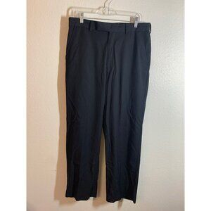 George Business Dress Pants Mens Size 32x30 Black AC4